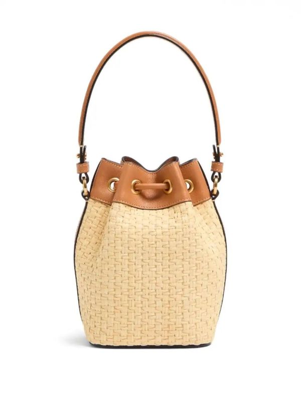 Valentino Garavani Mini VLogo Signature Bucket Embroidered Bag | Browns Bucket Bags
