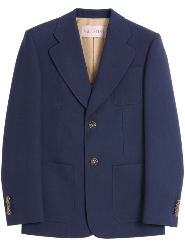 Valentino Garavani notch lapels blazer | Browns Blazers