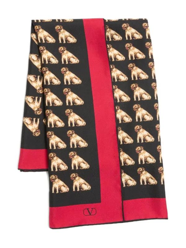 Valentino Garavani Petit Charles scarf | Browns Scarves Valentino Garavani Petit Charles scarf | Browns Scarves
