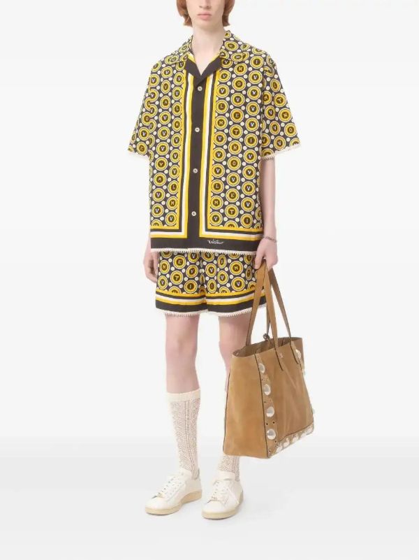 Valentino Garavani Poplin Bermuda Shorts | Browns Bermuda Shorts