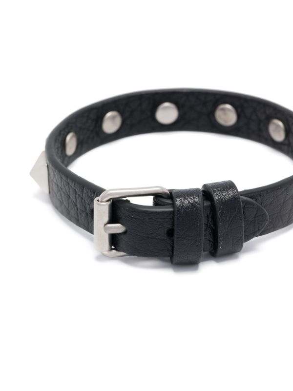 Valentino Garavani Rockstud Leather Bracelet | Browns Bracelets