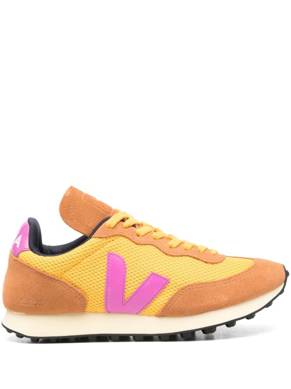 VEJA Orange Rio Branco Sneakers | Browns Sneakers