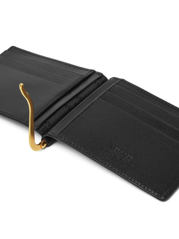 Versace Black Medusa Biggie Leather Wallet | Browns Wallets & Billfolds