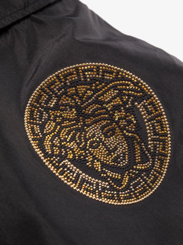 Versace Black Medusa Dog Coat | Browns Pets Accessories