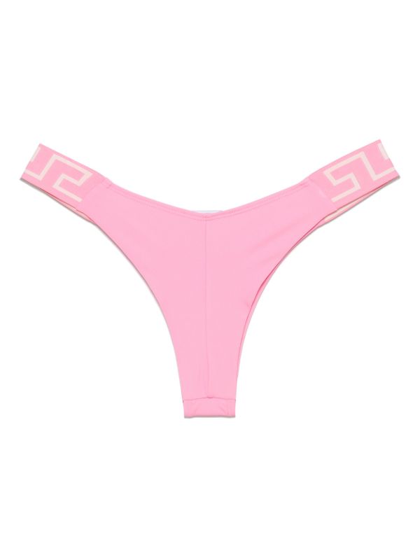 Versace Greca-detail Bikini Bottoms | Browns Bikinis