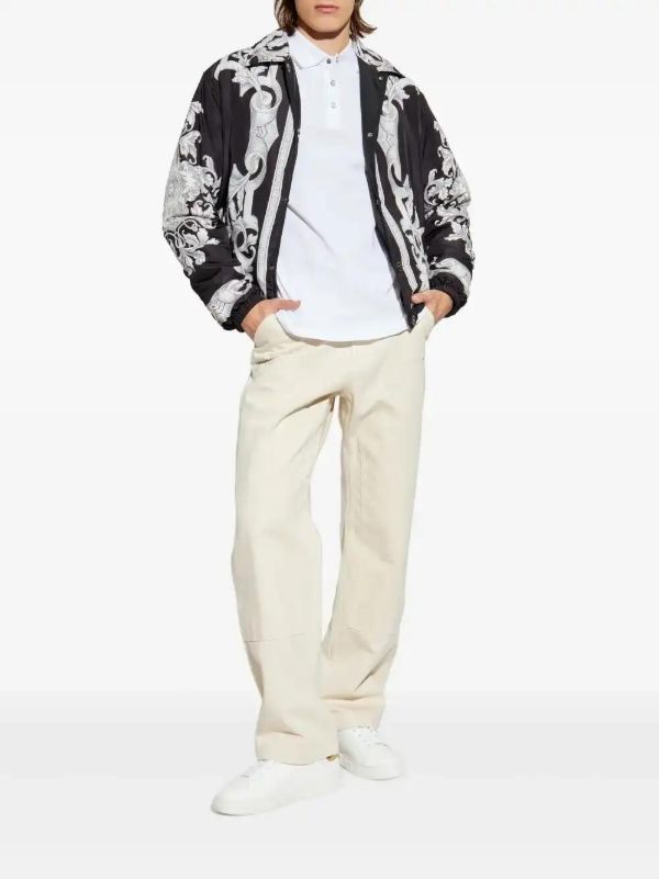 Versace Logo-patch Jeans | Browns Regular & Straight-Leg Jeans