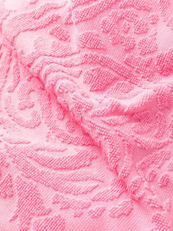 Versace Pink Barocco Terry-Clotch Cotton Robe | Browns Dressing Gowns & Robes