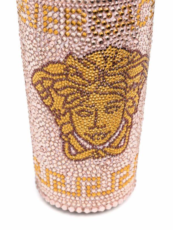 Versace Pink Crystal Medusa Travel Mug | Browns Cups & Tea Sets