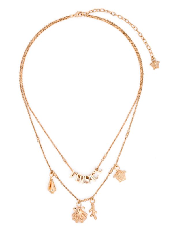 Versace seashell-charm necklace | Browns Necklaces