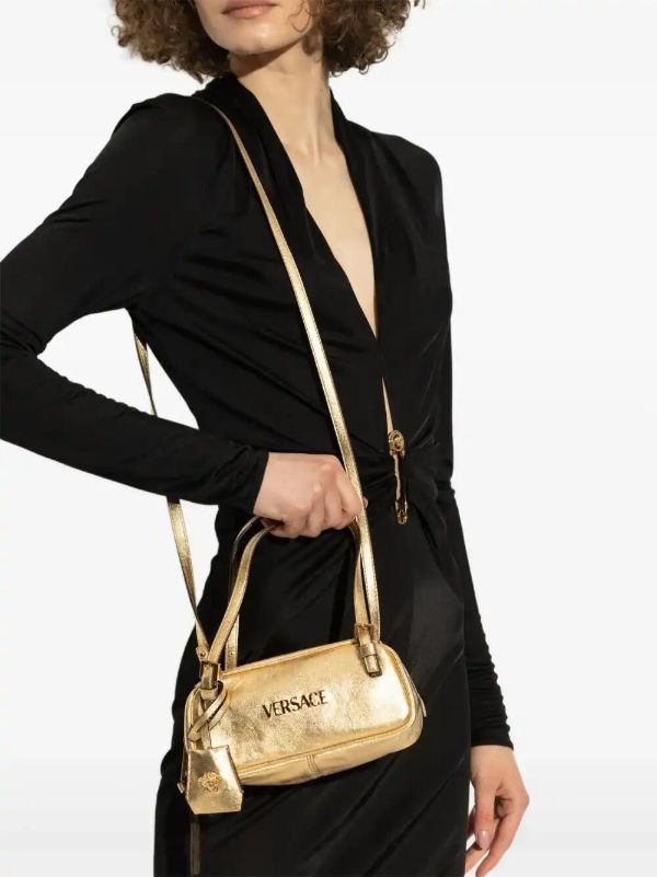 Versace Tag Shoulder Bag | Browns Shoulder Bags