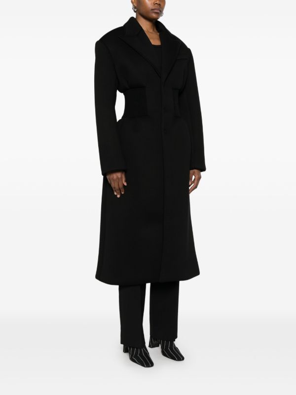 WARDROBE.NYC Fitted Waist Coat | Browns Single Breasted Coats