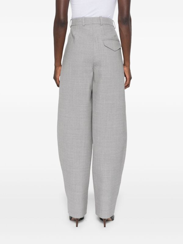 WARDROBE.NYC Tapered Tailored Trousers | Browns Slacks
