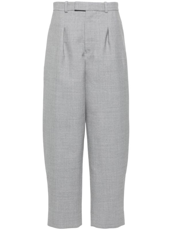 WARDROBE.NYC Tapered Tailored Trousers | Browns Slacks