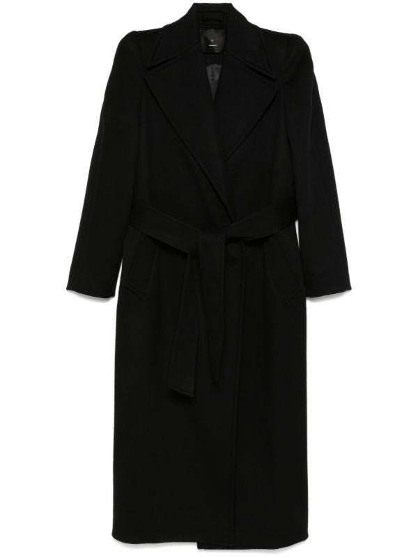 WARDROBE.NYC x Rosie Huntington-Whiteley Wool Coat | Browns Single Breasted Coats