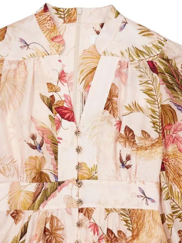 ZIMMERMANN Ascension Plunge Maxi Dress | Browns Day Dresses