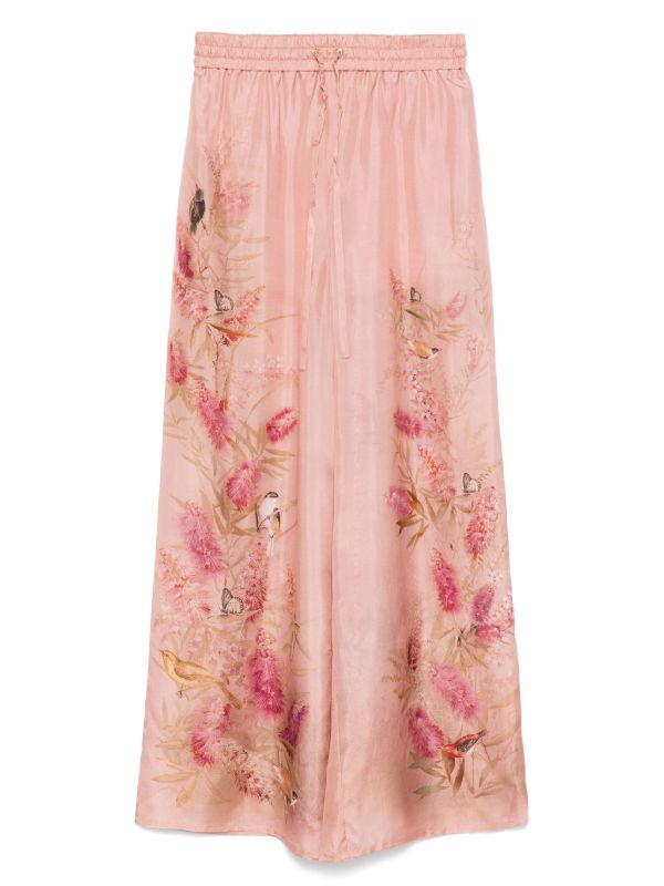 ZIMMERMANN Cascadian trousers | Browns Wide-Leg Pants