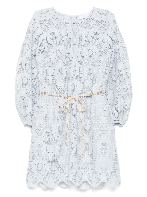 ZIMMERMANN Coco Lace Mini Dress | Browns Day Dresses