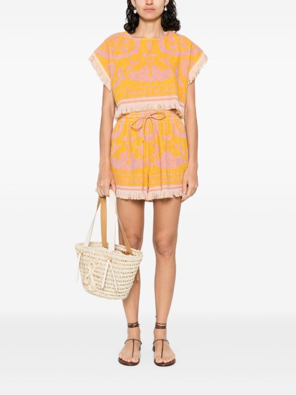 ZIMMERMANN Printed Shorts | Browns Short & Mini Shorts