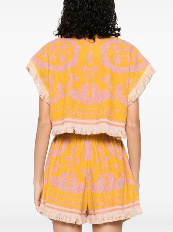 ZIMMERMANN Printed T-Shirt | Browns T-Shirts & Jersey Shirts