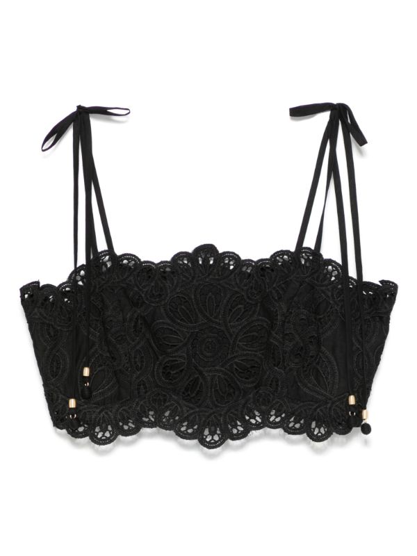 ZIMMERMANN Rhiannon crop top | Browns Vests & Tank Tops