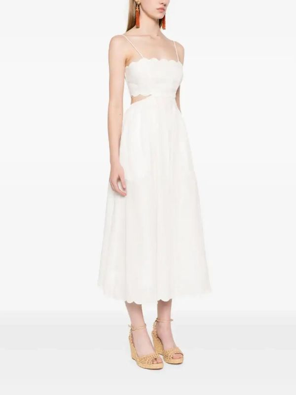 ZIMMERMANN Rhiannon Midi Dress | Browns Day Dresses