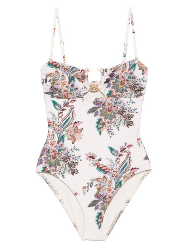 ZIMMERMANN Rhiannon Swimsuit | Browns One-Pieces