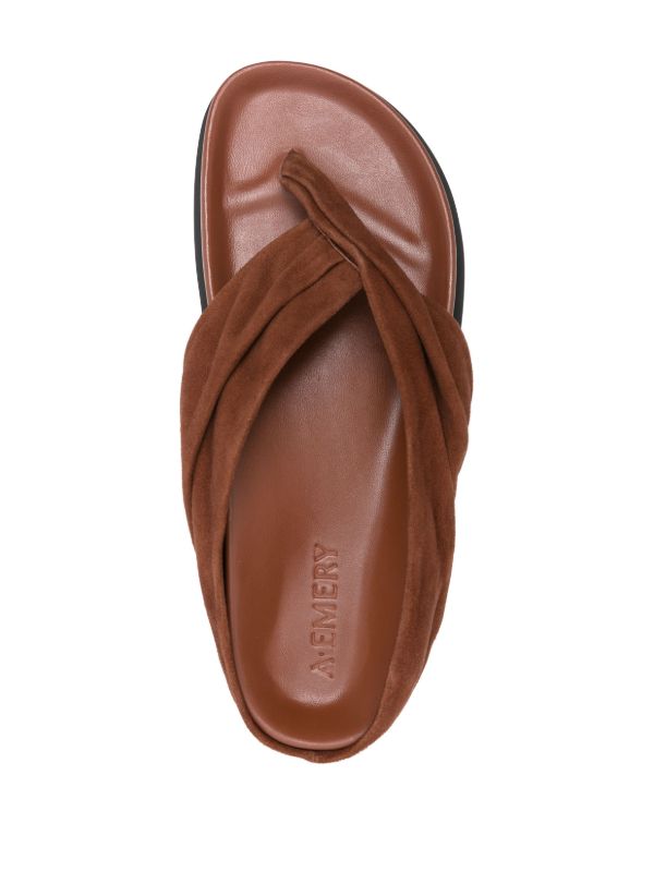 A.EMERY Brown The Shaw Sandals | Browns Sandals