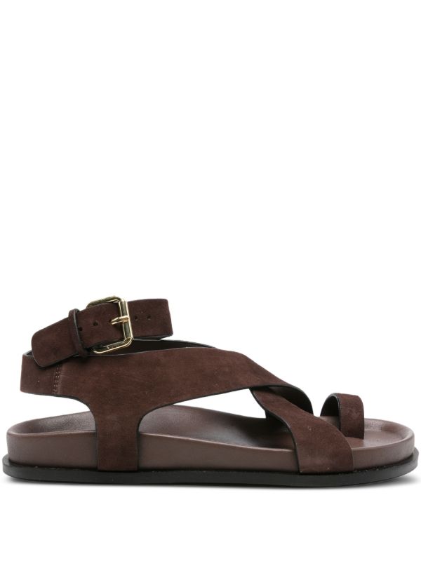 A.EMERY Jalen cross-strap sandals | Browns Sandals
