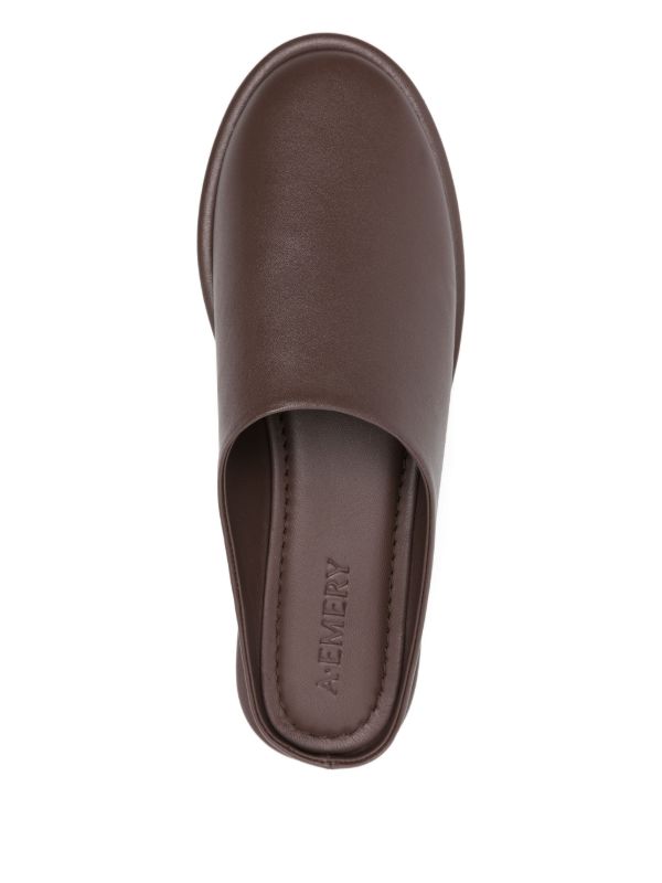 A.EMERY Spencer Leather Mules | Browns Slippers