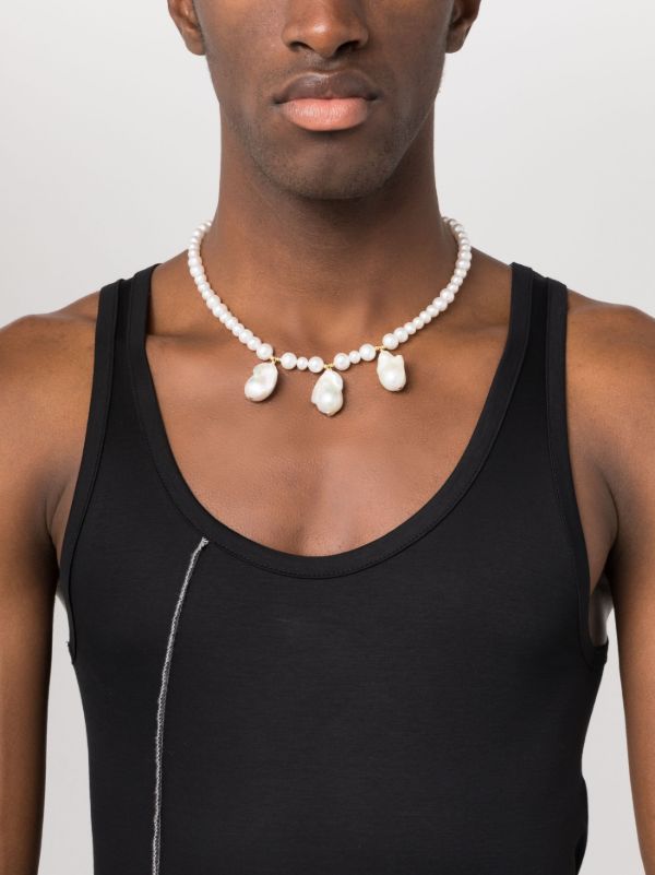A Sinner In Pearls Gold-plated Pearl Necklace | Browns Necklaces
