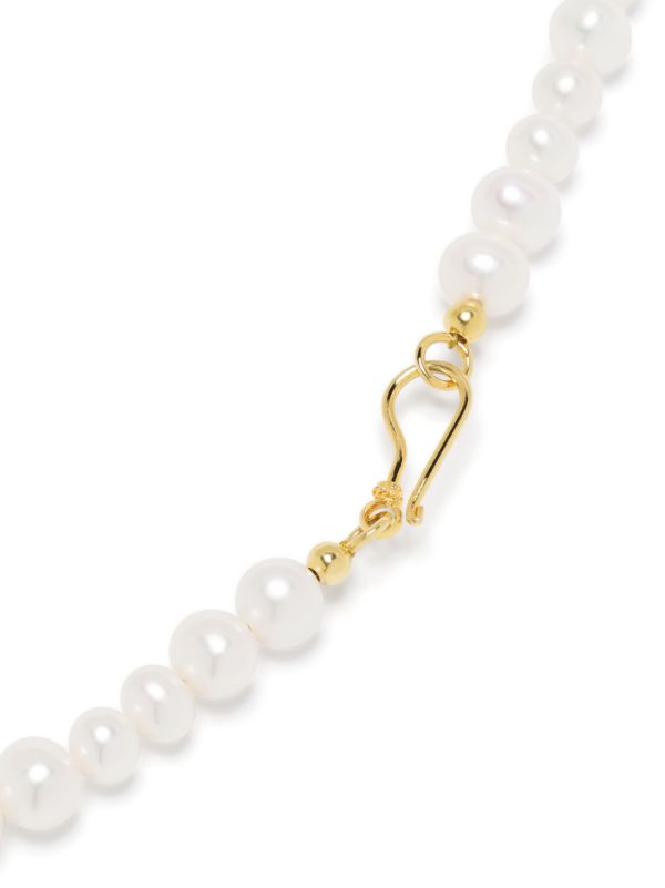 A Sinner In Pearls Gold-plated Pearl Necklace | Browns Necklaces
