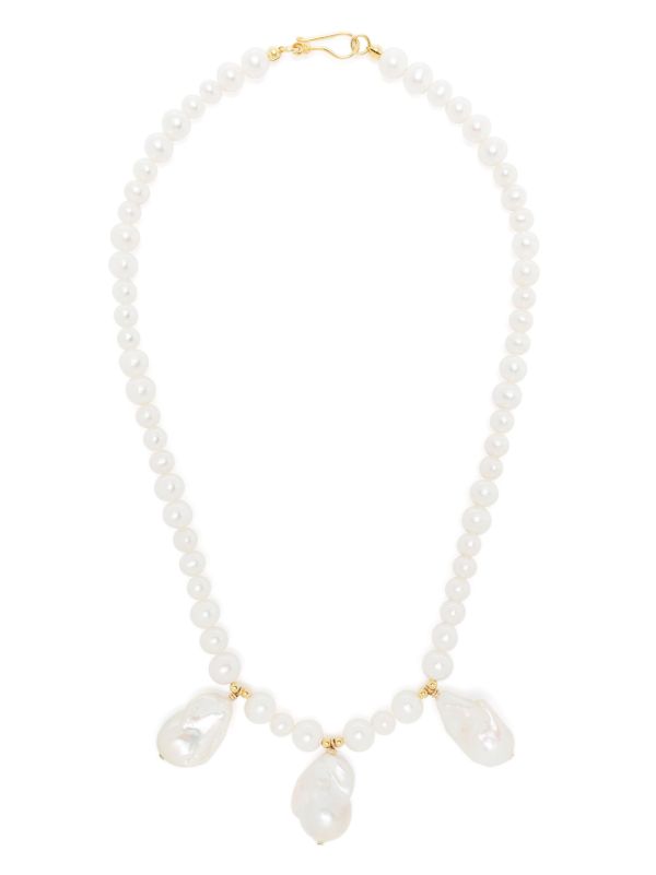 A Sinner in Pearls gold-plated pearl necklace | Browns Necklaces