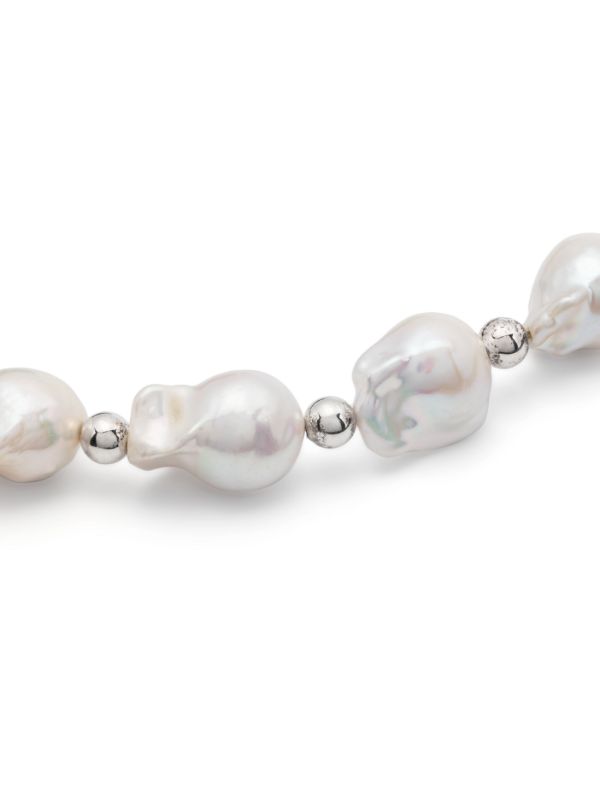 A Sinner In Pearls Sterling Silver Pearl Bracelet | Browns Bracelets
