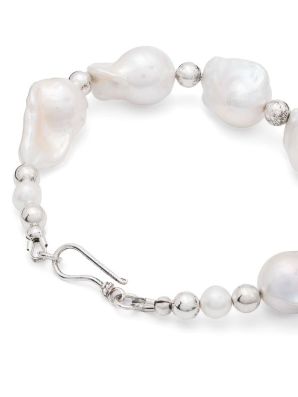 A Sinner In Pearls Sterling Silver Pearl Bracelet | Browns Bracelets