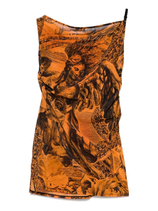 Acne Studios Printed Mini Dress | Browns Day Dresses