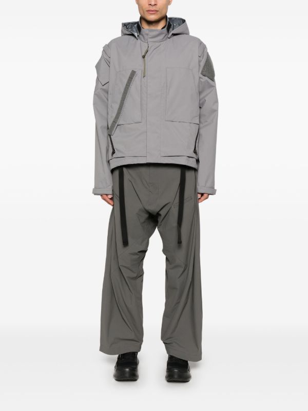 ACRONYM Grey P30AL-DS Trousers | Browns Wide Leg Pants