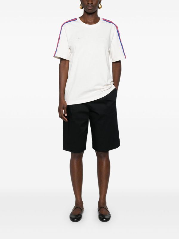 Adidas X Wales Bonner White Cotton T-Shirt | Browns T-Shirts