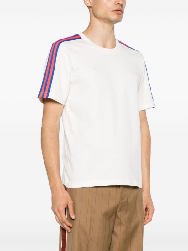 Adidas X Wales Bonner White Cotton T-Shirt | Browns T-Shirts