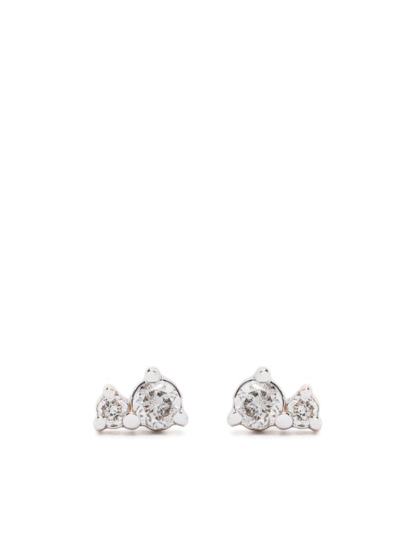 Adina Reyter 14K Yellow Gold Tiny Amigos Diamond Earrings | Browns Fine Earrings