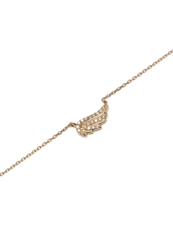 Adina Reyter 14K Yellow Gold Wing Diamond Necklace | Browns Fine Necklaces