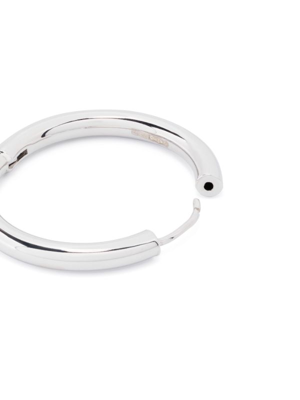 Adina Reyter Sterling Silver Tube Hoop Earrings | Browns Earrings