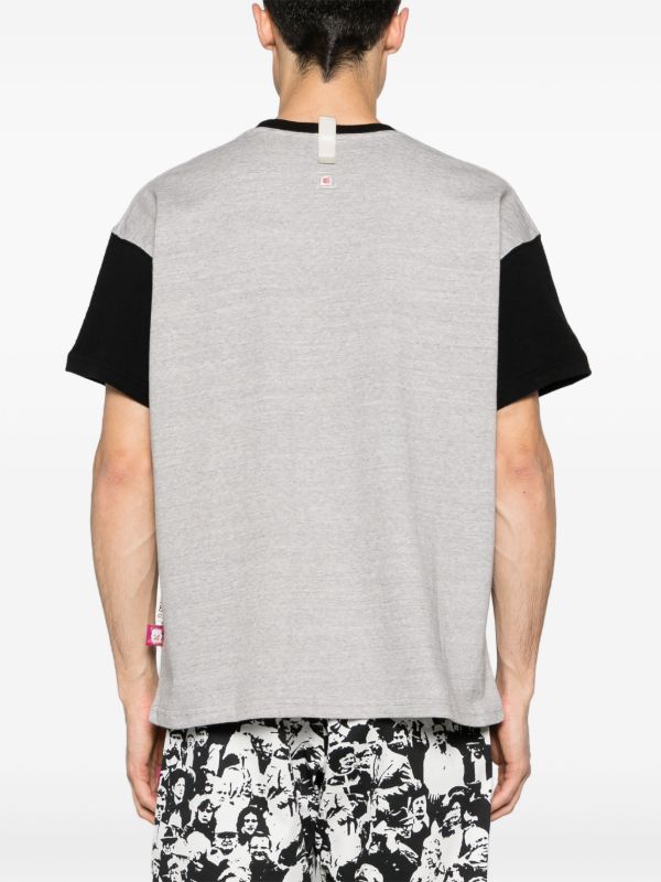 Advisory Board Crystals Grey Text Print Cotton T-shirt | Browns T-Shirts