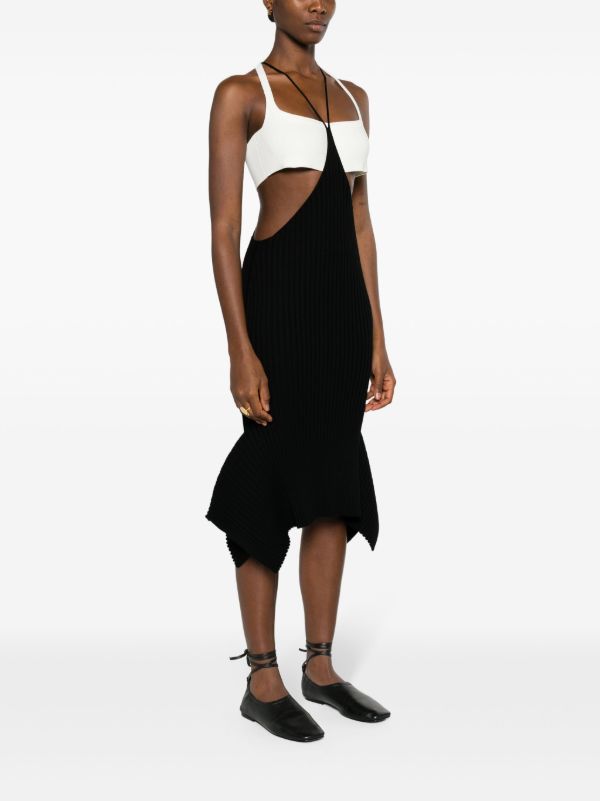 AISLING CAMPS Black Shala Knit Skirt | Browns Knitted Skirts