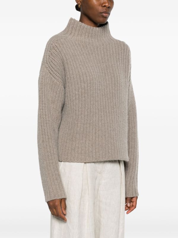 AISLING CAMPS Grey Isabella Wool Sweater | Browns Knitted Sweaters