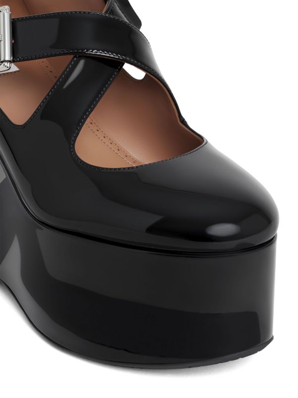 Alaïa 110mm Criss-Cross Wedge Pumps | Browns Pumps