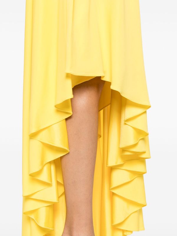 Alaïa Asymmetric Jersey Maxi Dress | Browns Day Dresses