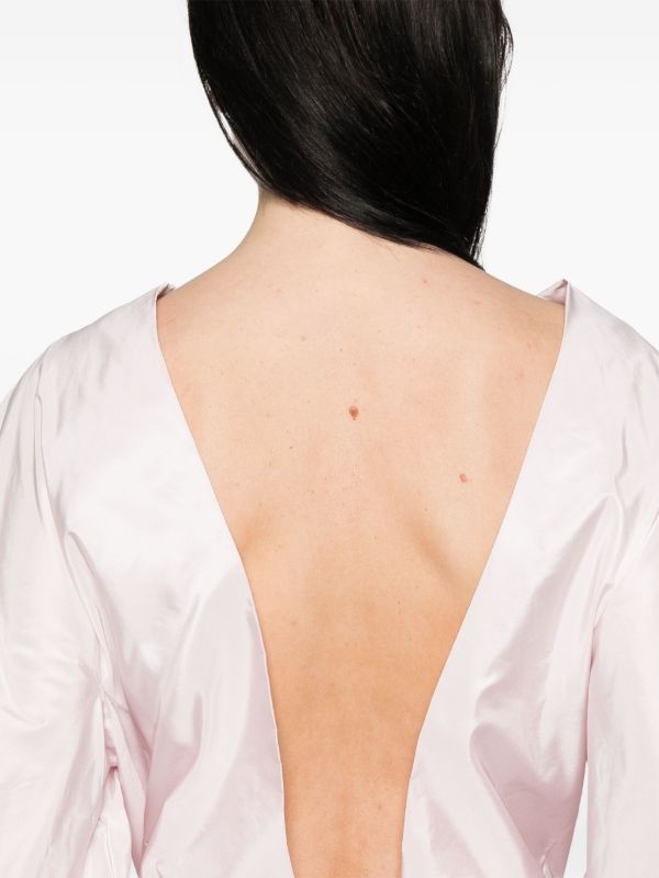 Alaïa Balloon-Sleeved Bodysuit | Browns Blouses