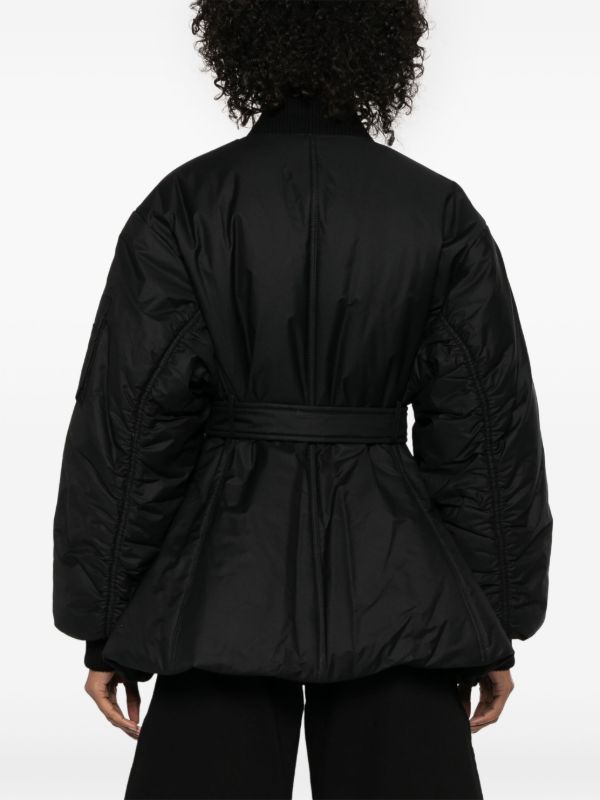 Alaïa Belted Bomber Jacket | Browns Varsity Jackets