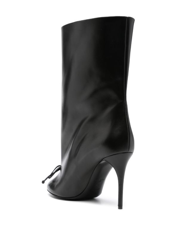 Alaïa Black 90mm Decollte Boots | Browns Boots