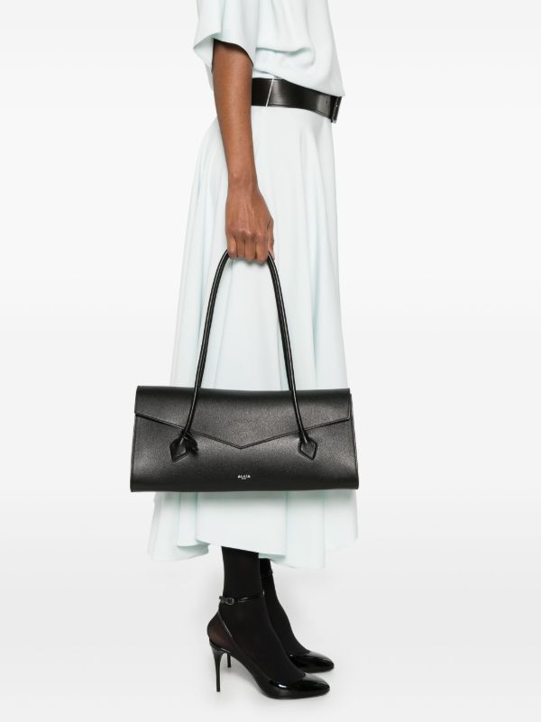 Alaïa Black Leather Tote Bag | Browns Tote Bags